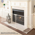 Qdos Safety Construct-A-SafeGate Long Extension | White | Extra 23.5" Section for Qdos Safety Construct-A-SafeGate - Use to create extra-large or freestanding baby gates