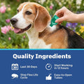 Topical Flea and Tick Care for Dogs, Monthly Application Dogs Over 6 Weeks