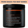 Beef Bone Broth for Dogs. High Protein Human Grade Food Topper Unflavored