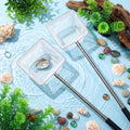 2 Pack Small Fish Nets for Fish Tank 2" Tiny Aquarium Net