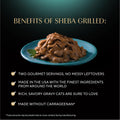 Sheba Perfect Portions Grilled Bites Wet Cat Food, Chicken, 2.6 oz, 24 ct