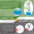 Automatic Foaming Soap Dispenser for Dog Bath & Multi-Surface Cleaning
