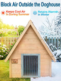 MEWTOGO 15.7in x 4.9ft Dog Door Replacement Flaps