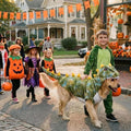 Halloween Large Dog Dinosaur Costume T-Rex Dino Outfit,8XL