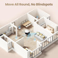 Enabot EBO Air 2 Mobile Pet Camera Robot: 2K FamilyBot with Two-Way Talk