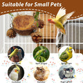 PINVNBY Natural Coconut Shell Bird Nest Suspended Parakeet Nest Bird Bed