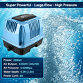 AquaMiracle Linear Air Pump AP-40/AP-60/AP-80/AP-160 for Pond Aeration, Septic, Hydroponic, 635/950/1350/2550GPH, Pond, 