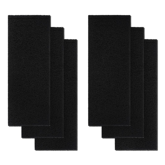 Carbon Filters for Litter Box Automated, 6 Pack Replacement Filters 9"×3" Thickened Type, Activated Carbon Filters Absorb Odor & Dust Control Moisture