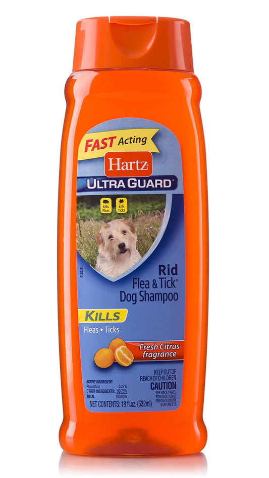 Hartz UltraGuard Citrus Scented Rid Flea & Tick Dog Shampoo