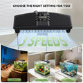 PAIZOO Aquarium Chiller Fan with Temp Probe & LCD Display, Cooling 3-7℉, 7W