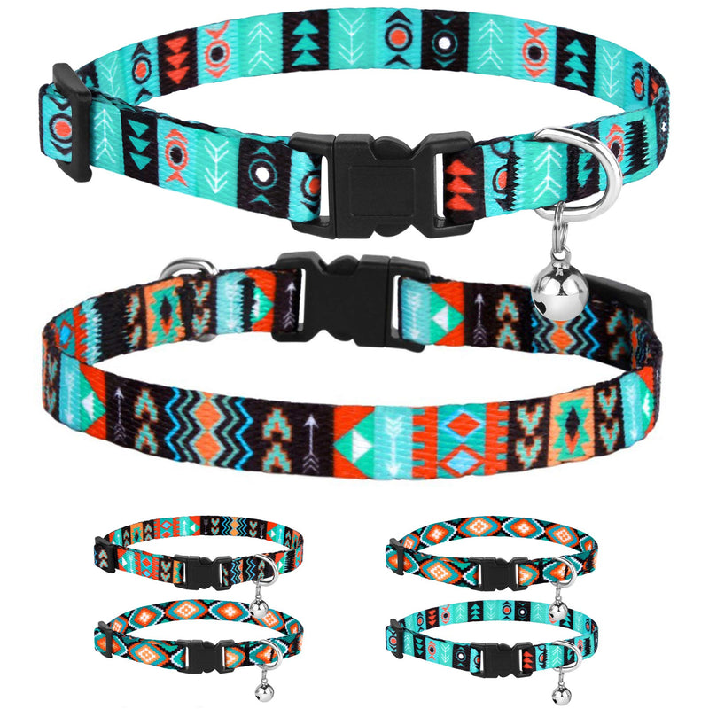 CollarDirect Cat Collar Breakaway with Removable Bell Set of 2 PCS