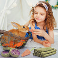 KATUMO Rabbit Chew Toys, Bunny Treats Natural Timothy Hay Sticks