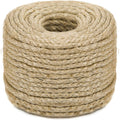 Sisal Rope for Cat Scratching Post Tree Tower Replacement for Repairing Recovering or DIY Scratcher (Natur, 4mm 50ft)