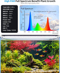 SEAOURA WRGB DIY Aquarium Light for 48-54in Freshwater Fish Tank