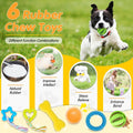 Zeaxuie 25 Pack Luxury Dog Chew Toys, Puppy Toys for Teething Small Dogs