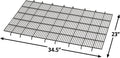 MidWest Homes for Pets Floor Grid for Dog Crate; Elevated Floor Grid Fits Models 1336TD, 1536, 1536DD, 436, 436DD, 1936, 1936DD, 1636/1636DD CURVED SLIDE BOLT LATCH, Black; Model FG36B