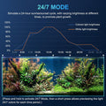 AQQA LED Aquarium Light for Plants, 24/7 Mode Full Spectrum Fish Tank Light