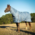 Jeffers Poplar Head Refuge 1200D Waterproof Horse Turnout Blanket, Detachable Neck, 360g Insulation, Winter Stable Sheet