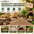 MAQIHAN 14OZ Vermiculite for Reptiles - Terrarium Substrate Bedding