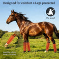 Mesh Horse Fly Boots, Set of 4