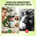 Cat Wrestling Glove Hand Puppet Toy, Interactive Cat Toy for Indoor Cat