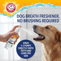 Arm & Hammer Complete Care Dog Dental Spray, Mint Flavor, Brushless Dog Breath Freshener with Baking Soda and Calcium for Tooth Enamel Support, Fluoride-Free, 6 Fl Oz
