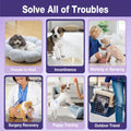Pet Soft Female Dog Diapers - Disposable Doggie Diapers with Wetness Indicator, Puppy & Cat Diaper Super Absorbent, Fit 