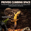 2PCS 11.8"x7.8" Natural Thickened Reptile Cork Bark Terrarium Background