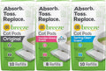 Tidy Cats Breeze Cat Pads Refill , 1 Original Refills, 1 Garden Grove, 1 Spring Clean (Variety Pack)