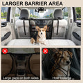 Dog Car Barrier with Metal Hooks, 27.2x22.4 Car Net for Dogs