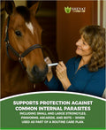 Horse Paste 1.87%, Apple Flavored – 6.08g Oral Gel Syringes (3-Pack) – Adjustable Dosing – for Equine Use Only