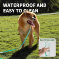 AUMAILI Dog Training Long Leash Waterproof Long Line Heavy Duty Outdoor Recall Lead 10ft 15ft 20ft 30ft 50ft for Small Medium Large Dog (Mint Green, 10FT)