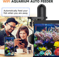 hygger WiFi Automatic Fish Feeder for Aquarium, Smart App Control Auto Fish Food Dispenser with Camera and Timer, Vacati