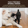 Earth Animal Apothecary Flea & Tick - Daily Internal Powder for Pets - 1 lb