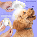Cat Steam Brush, 3 in 1 Pet Hair Removal Tool, Self Cleaning Steamy Cat Brush for Massage, Dog Brush for Shedding, Cat&D