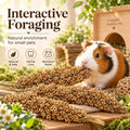 Sukh 5 Pcs Hamster Sprays Natural - Sun Dried Red Sorghum Forage Stalks