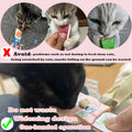 DORUI Cat Treat Spoon Squeeze & 3 Pcs Can Lids | Cat Treat Feeder for Liquid Snack | Universal Silicone Pet Can Covers BPA Free | Churu Spoon Dispenser(Pink)