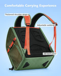 Pecute Small Animal Carrier Guinea Pig Backpack,with Bubble Window