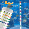 175-Count 8-Way Aquarium Test Strips with Ammonia-Fish Tanks&Ponds