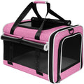 Cat Carrier for Travel, Soft-Sided, Top Loading, Privacy Curtain, to 20 lbs