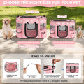 Homimp Portable Pet Playpen for Indoor Cats & Puppies, Foldable Dog Playpen Outdoor Tent Crate Cage with Pee Pad & Carry