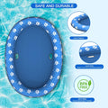 Pet Soft Dog Float Raft - Inflatable Dog Swimming Float for Summer
