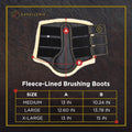 Kavallerie Classic Tendon Boots, Impact-Absorbing Material, Breathable & Evenly Distribute Pressure, Protect Tendon and 