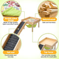 MEWTOGO Wooden Guinea Pigs Hammock with Platform