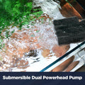 hygger 2114GPH Aquarium Wave Maker, Submersible Circulation Pump with Magnetic Mount for 60-150 Gallon Fish Tanks, Dual 