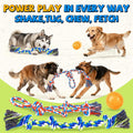Tough Dog Toys for Aggressive Chewers – 3 Pack Tough Chew Toys for Large Dogs, Strong Rope Toys Ideal for Tug-of-War & T