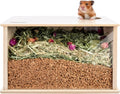 Niteangel Visible Hamster Digging Box for Syrian Dwarf Roborovski Campbell Hamsters Gerbils Mice Lemmings Degus or Other