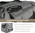 Lucky Duck Weather Protection Kennel Cover, Intermediate, Storm Grey