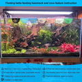 2pcs White Floating Betta Fish Hammock Bed,Beta Hide Cave and Resting Spot,Fish Tank Accessories Decor Toy,Betta Fish Fe