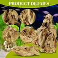 VOKOY 2.5lb Natural Dragon Stones, Aquarium Rocks Decoration Aquascaping Stone Landscaping Model for Fish Tank Decor Ter
